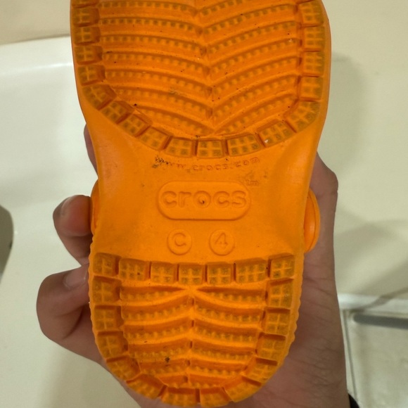 CROCS Orange Sandals - Picture 4 of 6